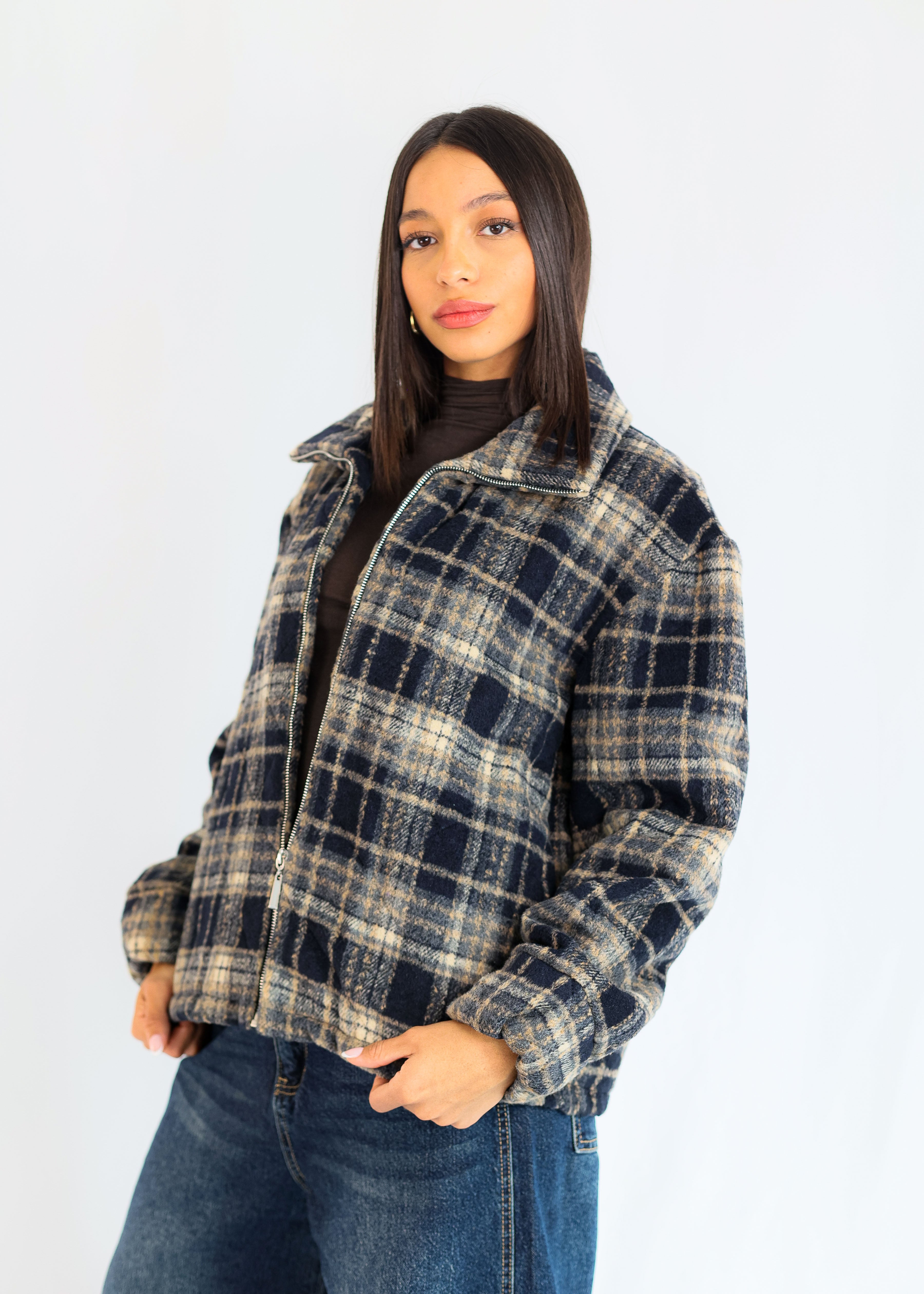 GIACCA “NORDIC PLAID”